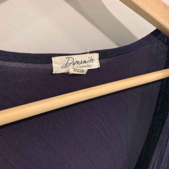 Basic Blue Crew Neck - Picture 2 of 2